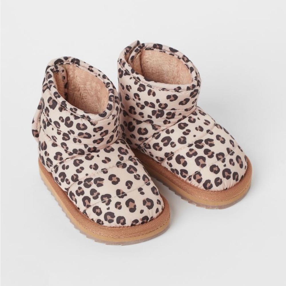 Toddler Girl leopard boots